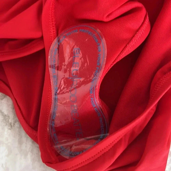 Bleu Rod Beattie All Tied Up Cozumel Bandeau One Piece Size 6 - Picture 6 of 7